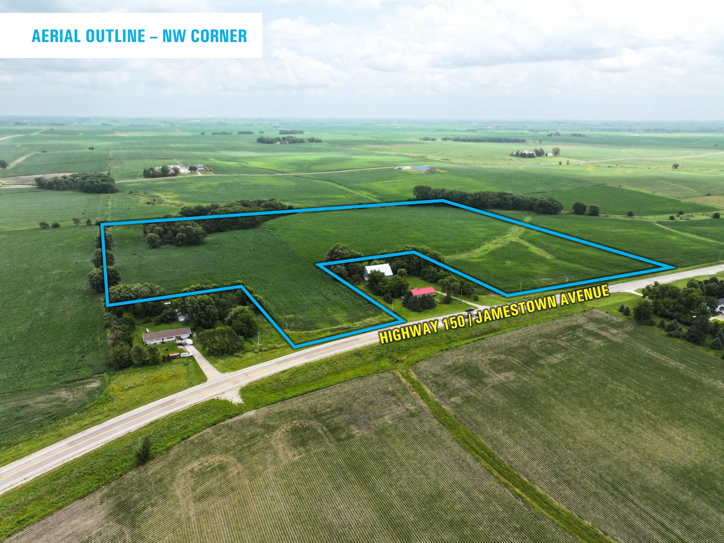 Listing Photo: NW Aerial Buchanan County Online Land Auction